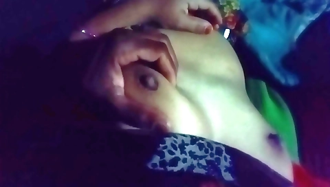 Indian teen has sex with a guy with a big fat body