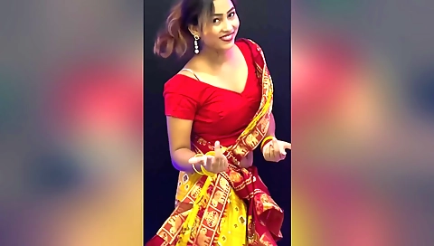 Busty brunette with a sexy ass and a hot pussy in college room