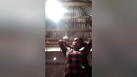 Indian girl shows off her small boobies on hd video