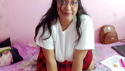 Big ass brunette indian girl caught in a threesome