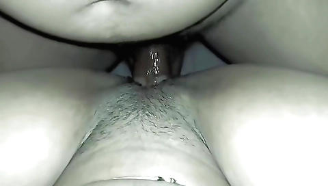 A hairy pussy girl gets fucked by a guy in this homemade porn