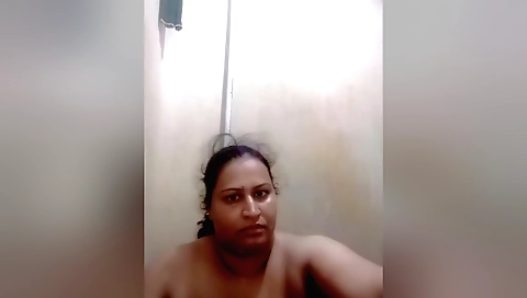 Busty indian milf with a big ass showing off her body