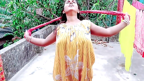 Stepmom and stepson have a good time in a hotel room