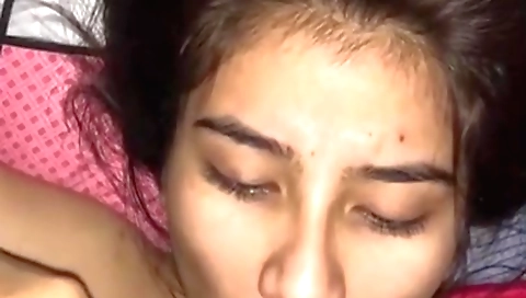 Indian beauty with a nice round body fucks in a deepthroat video