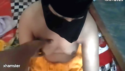 Indian teen with big tits in her 19 year old girlhood