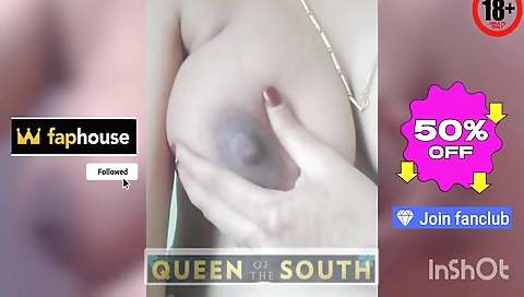 Hairy pussy babe sucks and uses her hand in the fetish video