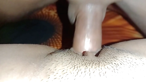 Hot amateur bedroom with a nice view over the hotel