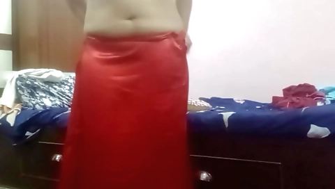 Busty amateur indian girl gets cum in my webcams video