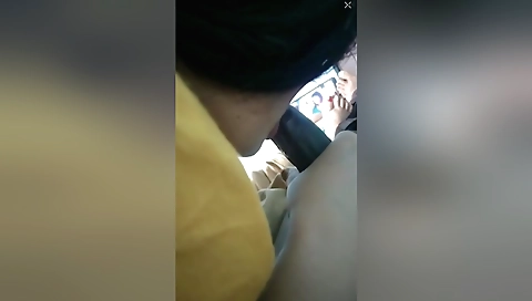 Indian bhabhi sucking and ramming her dick in her mouth