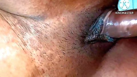 A couple of hooters in an amateur indian threesome video