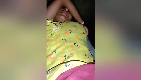 Hairy beauty getting on her knees to enjoy the sun