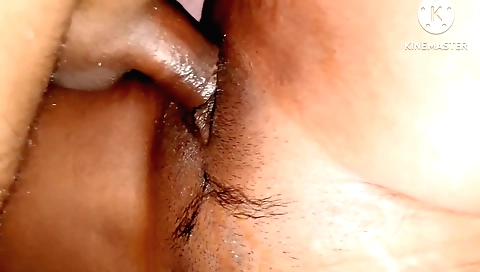 Sexy girl with small boobs riding a dildo on her pussy