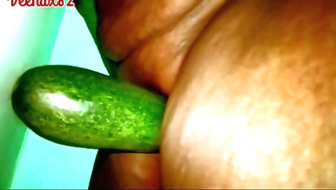 Hot indian stepsister rides toy and makes herself happy