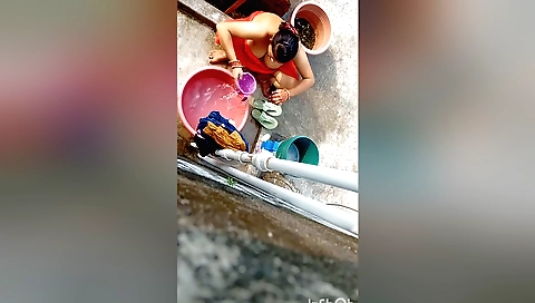 Chubby brunette babe with a sexy ass in this hd video