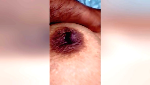 Shaved indian bitch with small titties takes off jeans