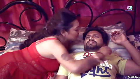 Busty brunette milf enjoys hot sex with a young man