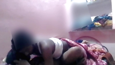 Indian dancer with great body is dancing on webcam