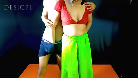 Busty brunette fucked on webcam and moans as she is pounded