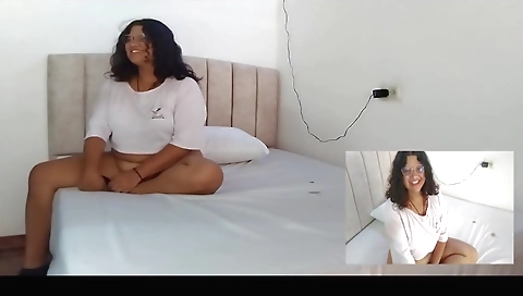 Hot brunette girl with a hot body and beautiful tits