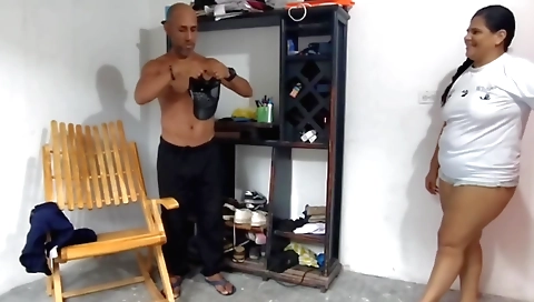 Indian brunette gets dirty for her stepbrother-in-law