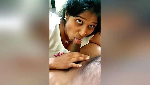 Indian milf fucks with a big cock and makes a nice smile