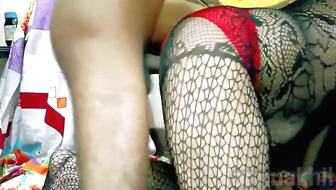 Step fantasy movie with a lovely and sexy brunette milf