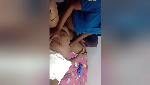 Indian girl and a devar bhabhi have a very extreme sex