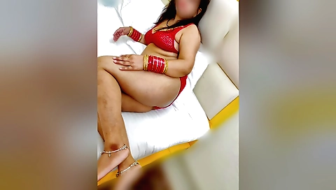 Indian amateur beauty rides a dick and gets cum in mouth