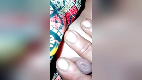 Sexy bhabhi plays with her tight cunt in the bedroom