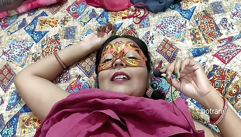 Sexy brunette in hairy lingerie and shaved pussy pov