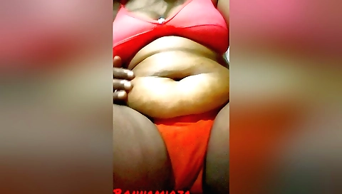 Chubby brunette fucks and rides on a cock in solo porn