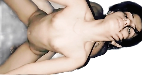 Indian amateur brunette with big ass and a hot body