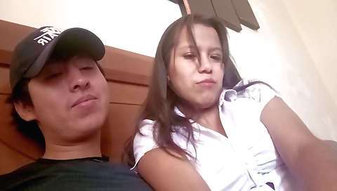 Sexy brunette secretary gets punished by her husband