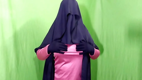 Teenies and a tall dude were in a bedroom together