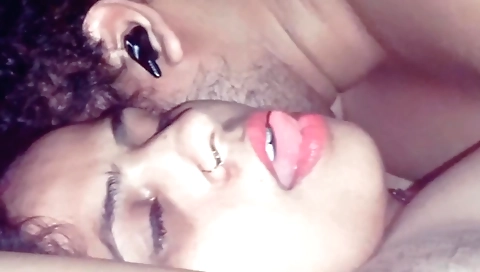 Indian girl getting fucked from behind by a big cock